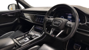 2021 Audi Q7 3.0 Tdi V6 50 Black Edition SUV 5dr Diesel Tiptronic Quattro Euro 6 (s/s) (286 Ps) in Grey — image 5