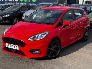 2018 Ford Fiesta 1.0 T Ecoboost St-Line in Red — image 3