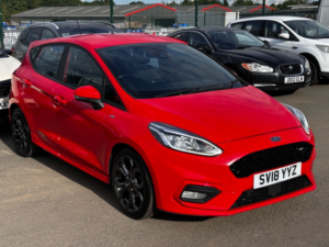 2018 Ford Fiesta 1.0 T Ecoboost St-Line in Red — image 4