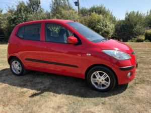 2009 Hyundai I10 1.2 Comfort in Red — image 5