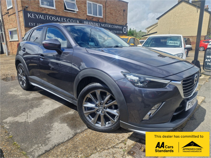 2017 Mazda Cx-3 2.0 Skyactiv-G Gt Sport SUV 5dr Petrol Manual Euro 6 (s/s) (121 Ps) in Grey — image 1