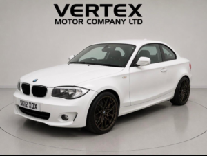 2012 BMW 1 Series 2.0 118d Sport Euro 5 (s/s) 2dr in White — image 2