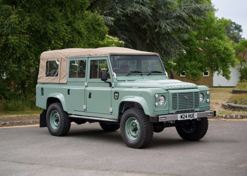 1995 Land Rover Defender 110 Custom Rebuilds Available in Green — image 1