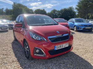 2015 Peugeot 108 1.2 Puretech Allure in Red — image 2