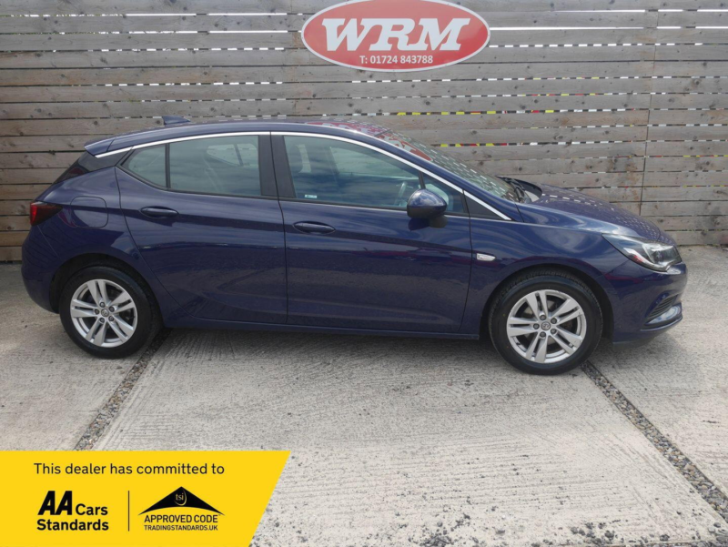 2016 Vauxhall Astra 1.0i Turbo Ecoflex Tech Line Hatchback 5dr Petrol Manual Euro 6 (s/s) (105 Ps) in Blue — image 1