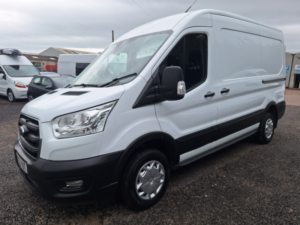 2022 Ford Transit 2.0 Transit Trend Van 290 L2 2.0l Ecoblue 130ps Fwd 6 Speed Manualmwb in White — image 3