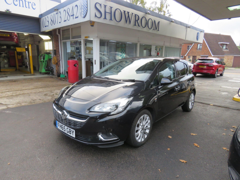 2015 Vauxhall Corsa 1.4i Ecoflex Se Euro 6 5dr in Black — image 1
