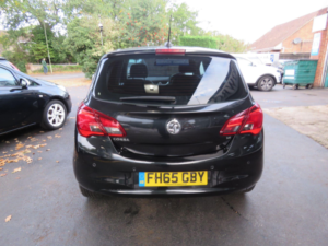 2015 Vauxhall Corsa 1.4i Ecoflex Se Euro 6 5dr in Black — image 6