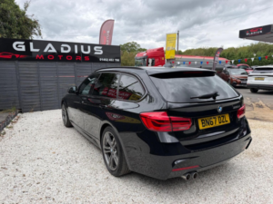 2017 BMW 3 Series 2.0 320d M Sport Touring Auto Euro 6 (s/s) 5dr in Black — image 3