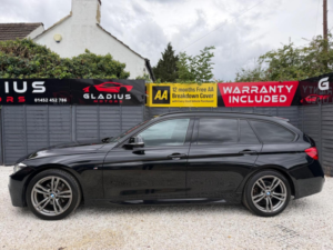 2017 BMW 3 Series 2.0 320d M Sport Touring Auto Euro 6 (s/s) 5dr in Black — image 4