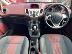 2011 Ford Fiesta 1.6 Tdci Zetec 5dr in Red — image 2