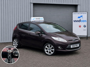 2011 Ford Fiesta 1.6 Tdci Zetec 5dr in Red — image 3