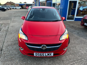 2015 Vauxhall Corsa 1.4i Turbo Ecotec Sri Vx Line Hatchback 3dr Petrol Manual Euro 6 (s/s) (100 Ps) in Red — image 2