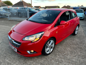 2015 Vauxhall Corsa 1.4i Turbo Ecotec Sri Vx Line Hatchback 3dr Petrol Manual Euro 6 (s/s) (100 Ps) in Red — image 3