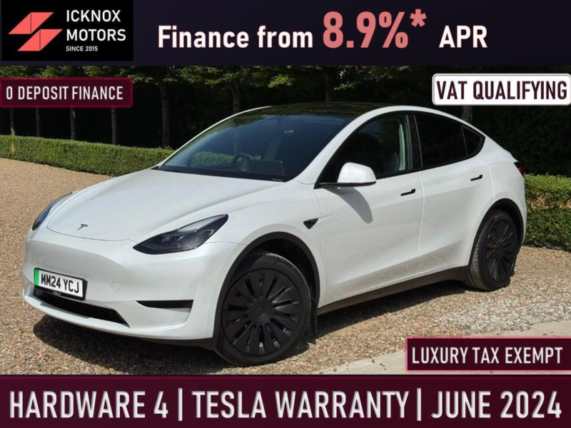 2024 Tesla Model Y Auto Rwd 5dr in White — image 1