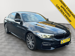 2018 BMW 5 Series 2.0 530e 9.2kwh M Sport Saloon 4dr Petrol Plug-In Hybrid Auto Euro 6 (s/s) (252 Ps) in Black — image 2