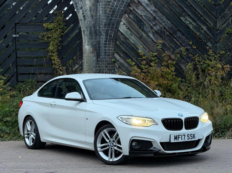 2017 BMW 2 Series 1.5 218i M Sport Euro 6 (s/s) 2dr in White — image 1
