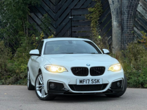 2017 BMW 2 Series 1.5 218i M Sport Euro 6 (s/s) 2dr in White — image 3