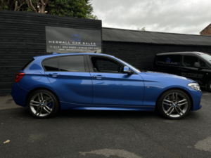 2016 BMW 1 Series 2.0 120d M Sport 5-Door in Blue — image 2