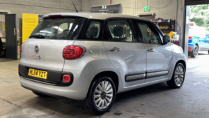 2015 Fiat 500l 1.3 500l 1.3 Multijet 85hp Pop Star Diesel Silver 5dr Cruise+low Tax+low Miles in Grey — image 6