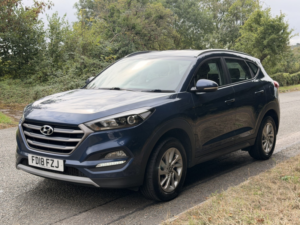 2018 Hyundai Tucson 1.6 Tucson Se Nav 1.6 Gdi 132ps Bd in Blue — image 5