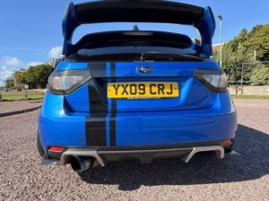 2009 Subaru Impreza 2.5 Wrx Sti Type Uk in Blue — image 6