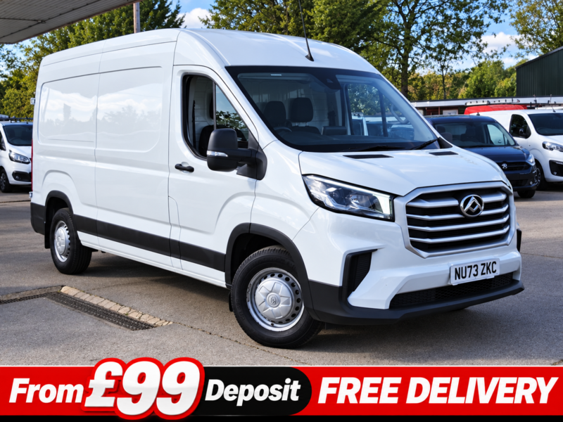 2023 Maxus Deliver 9 2.0 D20 Panel Van 5dr Diesel Manual Fwd L3 H2 Euro 6 (s/s) (163 Ps) in White — image 1
