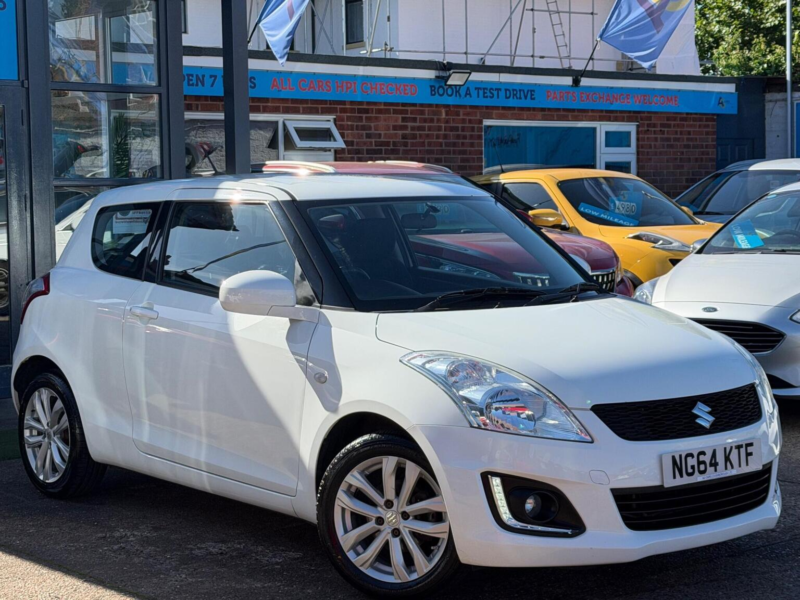 2015 Suzuki Swift 1.2 Sz3 Euro 5 3dr in White — image 1
