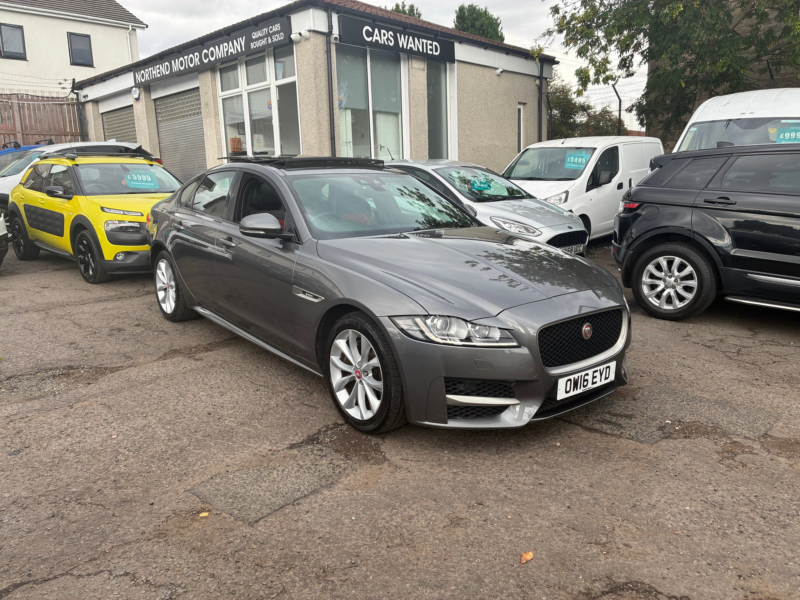 2016 Jaguar Xf 2.0d R-Sport Saloon 4dr Diesel Auto AWD Euro 6 (s/s) (180 Ps) in Grey — image 1
