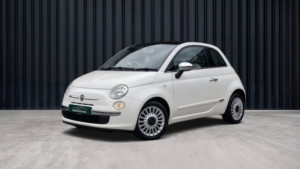 2012 Fiat 500 1.2 Lounge Hatchback 3dr Petrol Manual Euro 4 (69 Bhp) in White — image 2