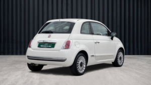 2012 Fiat 500 1.2 Lounge Hatchback 3dr Petrol Manual Euro 4 (69 Bhp) in White — image 3
