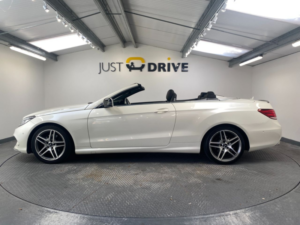 2015 Mercedes-Benz E Class 2.1 E220 Bluetec Amg Line Cabriolet 2dr Diesel G-Tronic+ Euro 6 (s/s) (177 Ps) in White — image 2