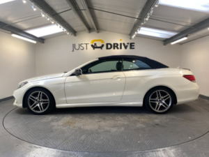 2015 Mercedes-Benz E Class 2.1 E220 Bluetec Amg Line Cabriolet 2dr Diesel G-Tronic+ Euro 6 (s/s) (177 Ps) in White — image 3