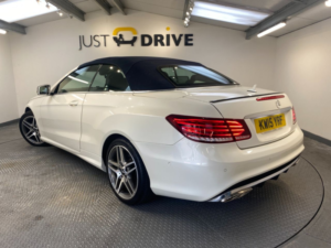 2015 Mercedes-Benz E Class 2.1 E220 Bluetec Amg Line Cabriolet 2dr Diesel G-Tronic+ Euro 6 (s/s) (177 Ps) in White — image 5