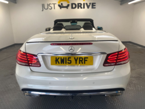 2015 Mercedes-Benz E Class 2.1 E220 Bluetec Amg Line Cabriolet 2dr Diesel G-Tronic+ Euro 6 (s/s) (177 Ps) in White — image 6