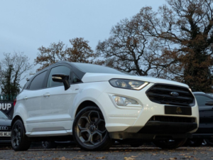 2019 Ford Ecosport 1.0t Ecoboost St-Line Auto Euro 6 (s/s) 5dr in White — image 3
