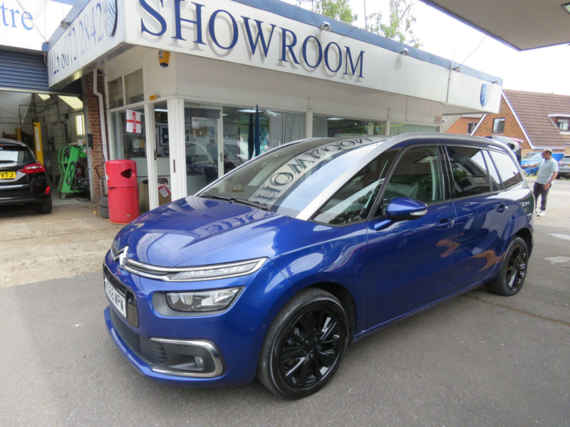 2019 Citroen Grand C4 Spacetourer 1.5 Bluehdi Flair Euro 6 (s/s) 5dr in Blue — image 1