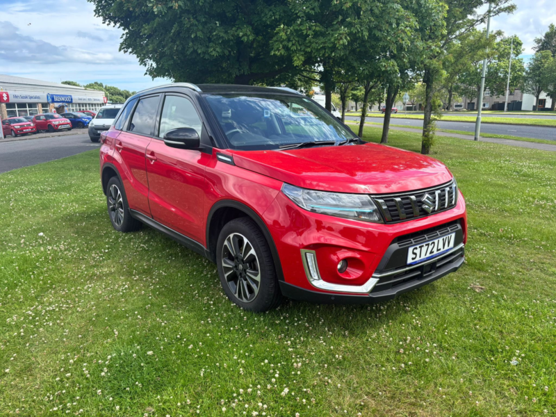 2022 Suzuki Vitara 1.4 Boosterjet Mhev Sz5 SUV 5dr Petrol Hybrid Manual Euro 6 (s/s) (129 Ps) in Red — image 1