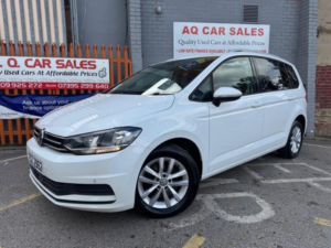 2016 Volkswagen Touran 1.6 Tdi Bluemotion Tech Se Family DSG Euro 6 (s/s) 5dr in White — image 3