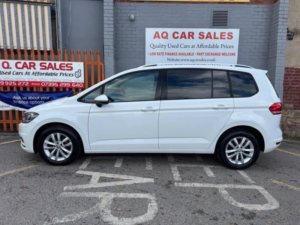 2016 Volkswagen Touran 1.6 Tdi Bluemotion Tech Se Family DSG Euro 6 (s/s) 5dr in White — image 4