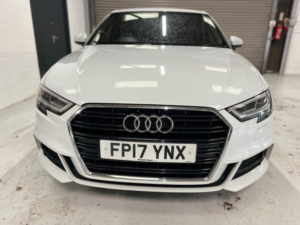2017 Audi A3 2.0 Tdi S Line Sportback S Tronic Auto 6spd Euro 6 (s/s) 5dr in White — image 4