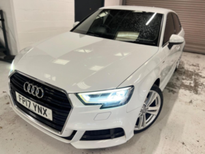 2017 Audi A3 2.0 Tdi S Line Sportback S Tronic Auto 6spd Euro 6 (s/s) 5dr in White — image 6