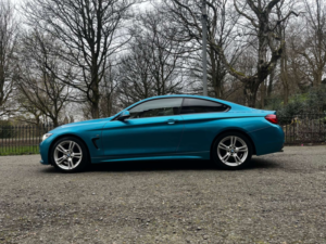 2019 BMW 4 Series 2.0 420d M Sport Auto 2dr in Blue — image 2