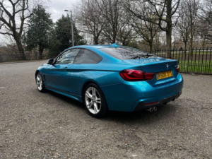 2019 BMW 4 Series 2.0 420d M Sport Auto 2dr in Blue — image 3