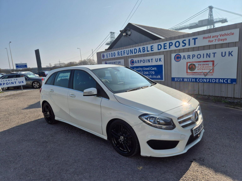 2018 Mercedes-Benz B Class 1.6 B180 Amg Line Euro 6 (s/s) 5dr in White — image 1