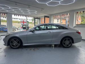 2015 Mercedes-Benz E Class 2.1 E220d Bluetec Amg Line G-Tronic+ Euro 6 (s/s) 2dr in Silver — image 3