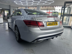 2015 Mercedes-Benz E Class 2.1 E220d Bluetec Amg Line G-Tronic+ Euro 6 (s/s) 2dr in Silver — image 5