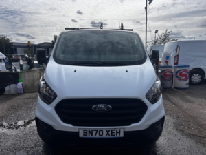 2020 Ford Transit Custom 2.0 300 Ecoblue Leader L1 H1 Euro 6 (s/s) 5dr in White — image 2
