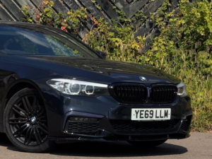 2019 BMW 5 Series 2.0 520i Gpf M Sport Auto Euro 6 (s/s) 4dr in Black — image 5