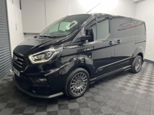 2021 Ford Transit Custom 2.0 320 Ecoblue Ms-Rt L1 H1 Euro 6 (s/s) 5dr in Black — image 3